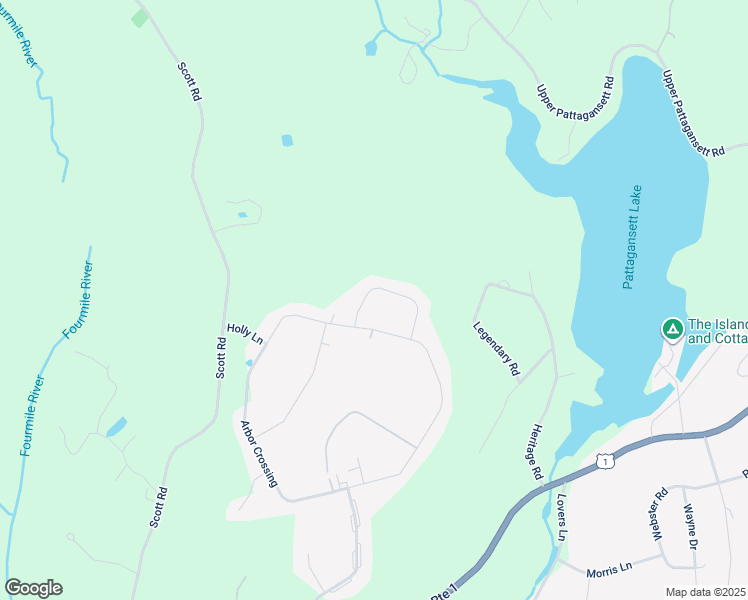 map of restaurants, bars, coffee shops, grocery stores, and more near 10 Partridge Court in East Lyme