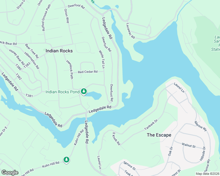 map of restaurants, bars, coffee shops, grocery stores, and more near 35 Deer Foot Road in Wayne