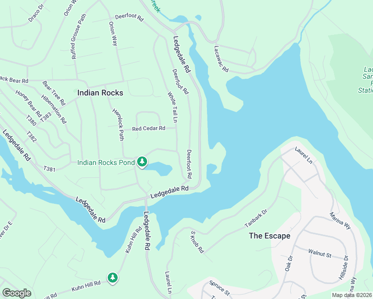 map of restaurants, bars, coffee shops, grocery stores, and more near 35 Deer Foot Rd in Wayne