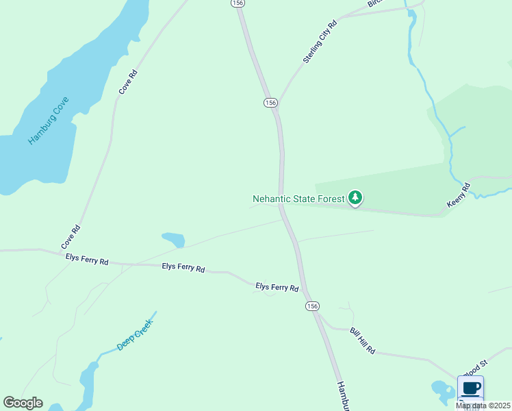 map of restaurants, bars, coffee shops, grocery stores, and more near 146 Hamburg Road in Lyme