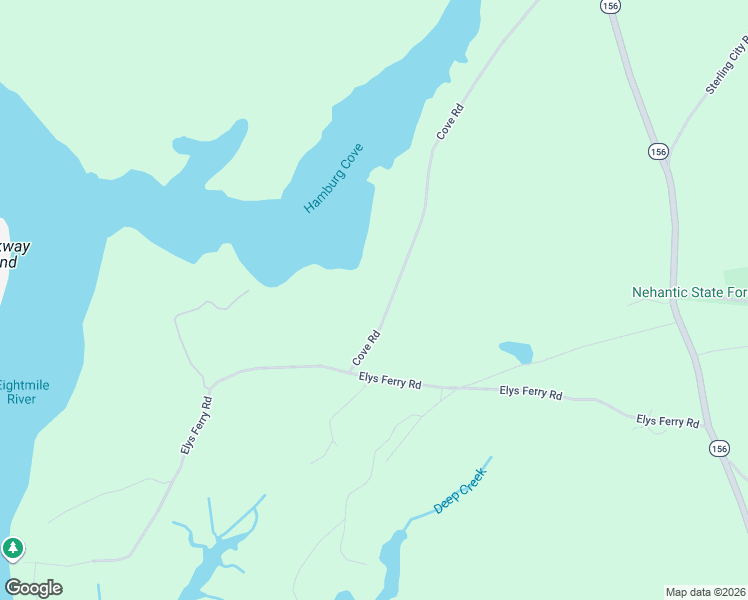 map of restaurants, bars, coffee shops, grocery stores, and more near 105 Cove Road in Lyme