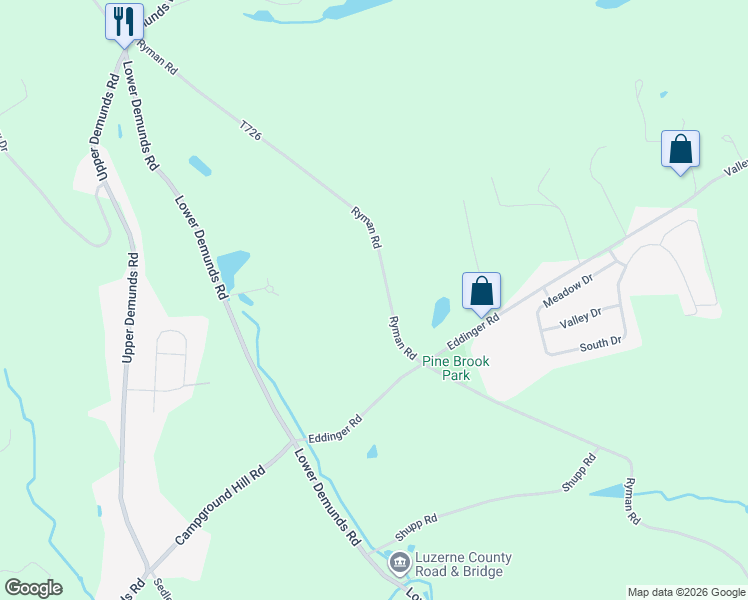 map of restaurants, bars, coffee shops, grocery stores, and more near 313-1099 Ryman Road in Dallas