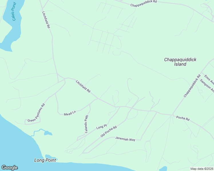 map of restaurants, bars, coffee shops, grocery stores, and more near 109 Litchfield Road in Edgartown
