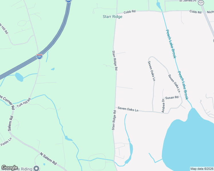 map of restaurants, bars, coffee shops, grocery stores, and more near 283 Starr Ridge Road in Brewster