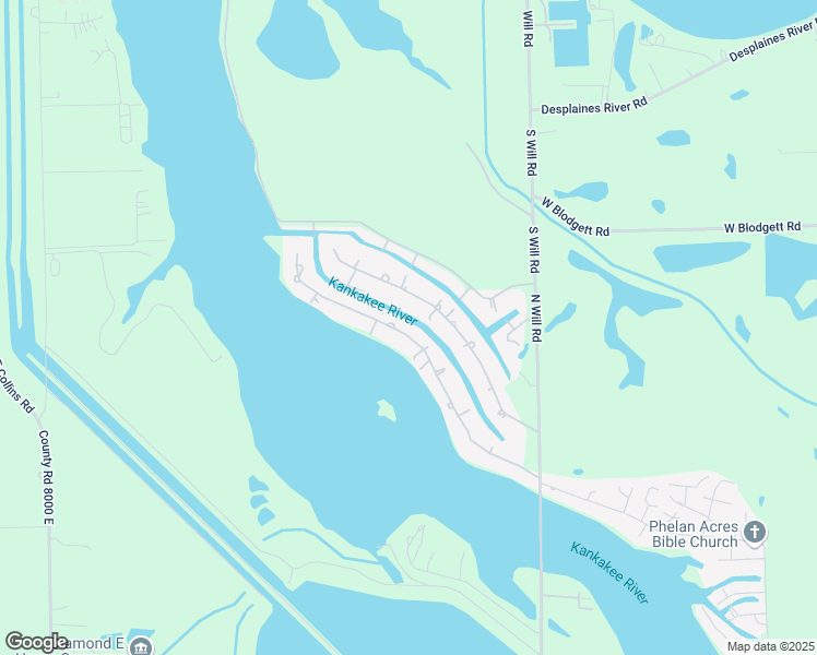 map of restaurants, bars, coffee shops, grocery stores, and more near 8720 E Mallard Ln in Wilmington