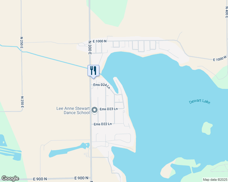 map of restaurants, bars, coffee shops, grocery stores, and more near 106 Ems D24 Lane in Syracuse