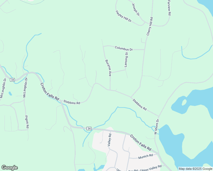 map of restaurants, bars, coffee shops, grocery stores, and more near 1 Bucyrus Avenue in Carmel