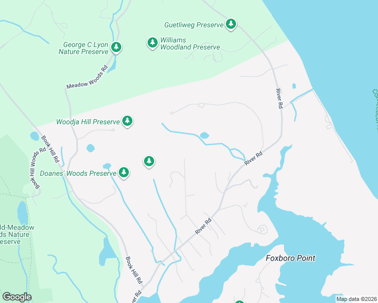 map of restaurants, bars, coffee shops, grocery stores, and more near 36 River Road Drive in Essex