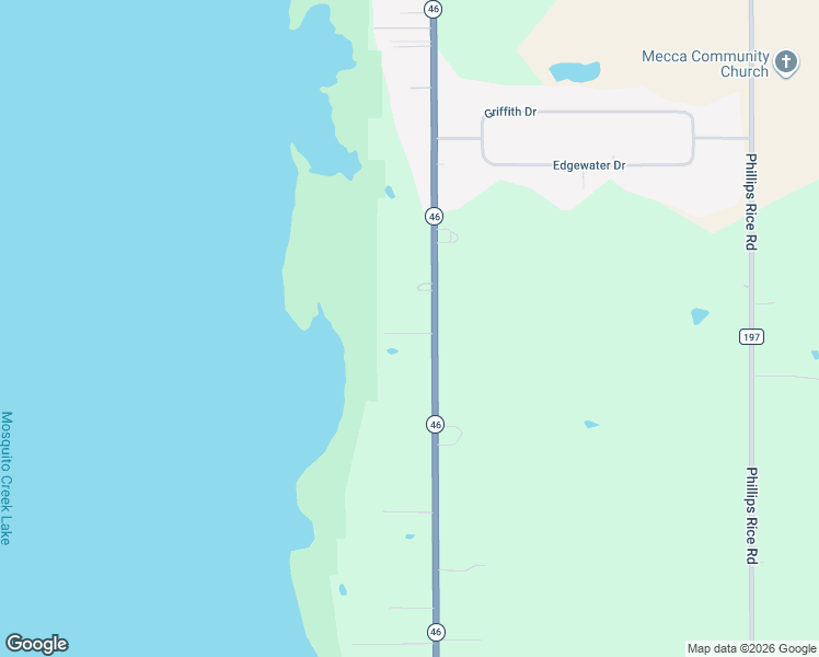 map of restaurants, bars, coffee shops, grocery stores, and more near 5721 Ohio 46 in Cortland