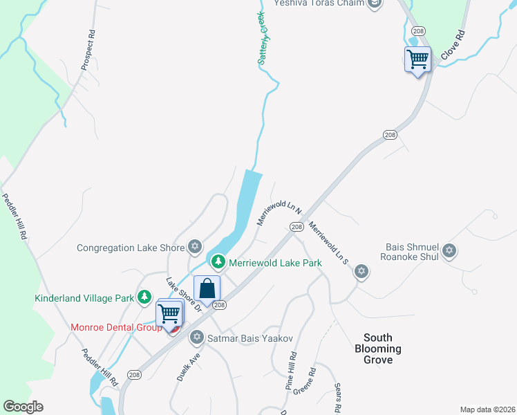 map of restaurants, bars, coffee shops, grocery stores, and more near 1 North Tappan Drive in Monroe