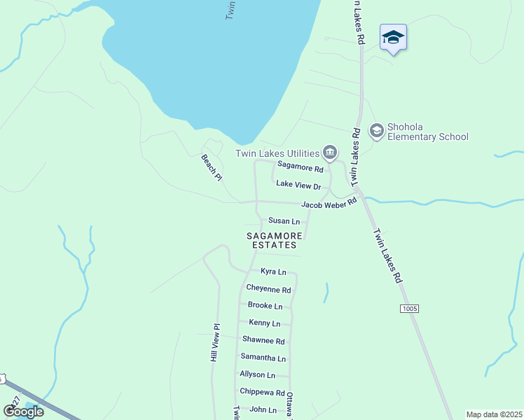 map of restaurants, bars, coffee shops, grocery stores, and more near 189 Twin Lakes Drive in Shohola