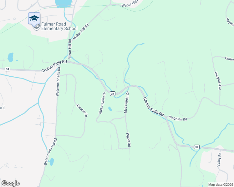 map of restaurants, bars, coffee shops, grocery stores, and more near 302 Croton Falls Road in Mahopac