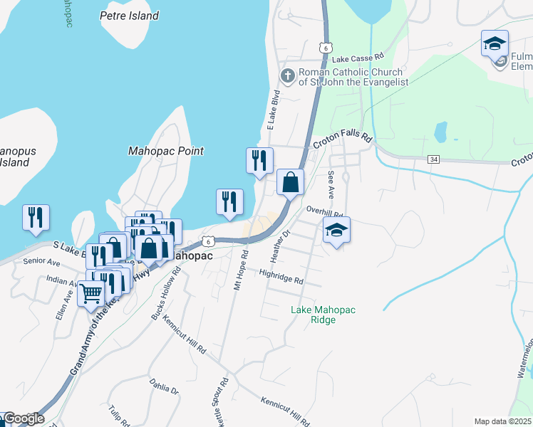 141 East Lake Boulevard, Mahopac NY Walk Score