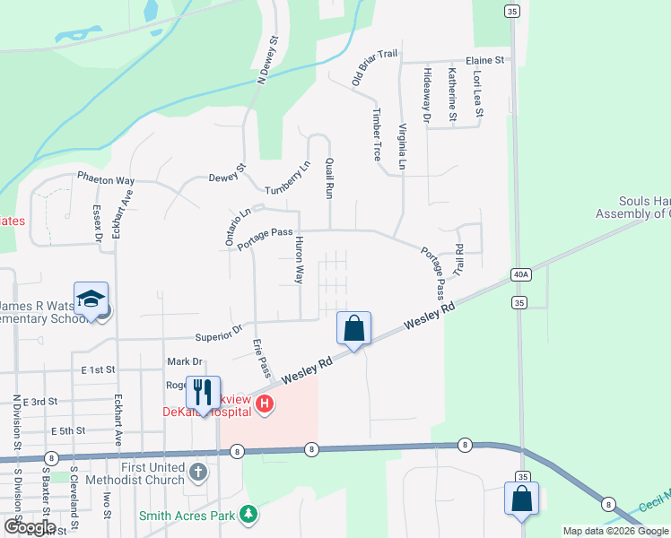map of restaurants, bars, coffee shops, grocery stores, and more near 918 Martz Drive in Auburn