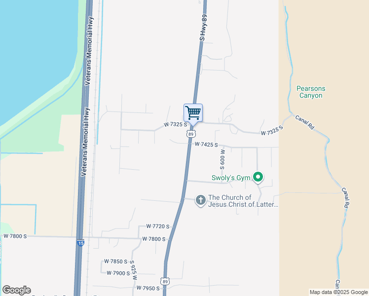 map of restaurants, bars, coffee shops, grocery stores, and more near in South Willard