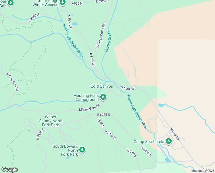 map of restaurants, bars, coffee shops, grocery stores, and more near 6481 North Fork Road in Eden