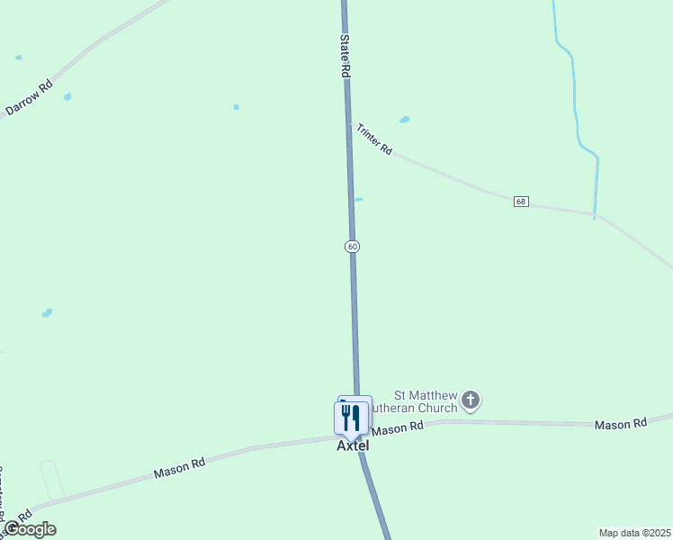 map of restaurants, bars, coffee shops, grocery stores, and more near 3813 State Road in Vermilion