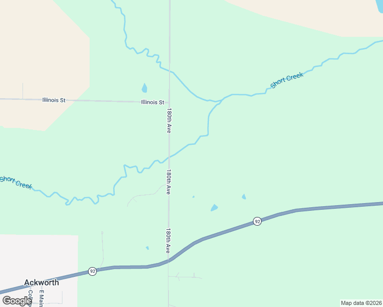 map of restaurants, bars, coffee shops, grocery stores, and more near 10269 180th Avenue in Ackworth