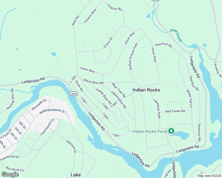 map of restaurants, bars, coffee shops, grocery stores, and more near 1141-1151 Bear Tree Rd in Wayne