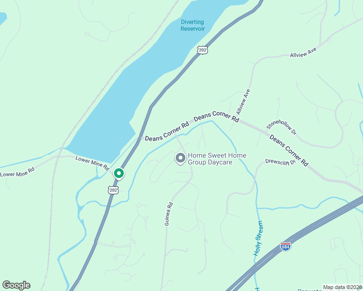 map of restaurants, bars, coffee shops, grocery stores, and more near 2 Guinea Road in Brewster