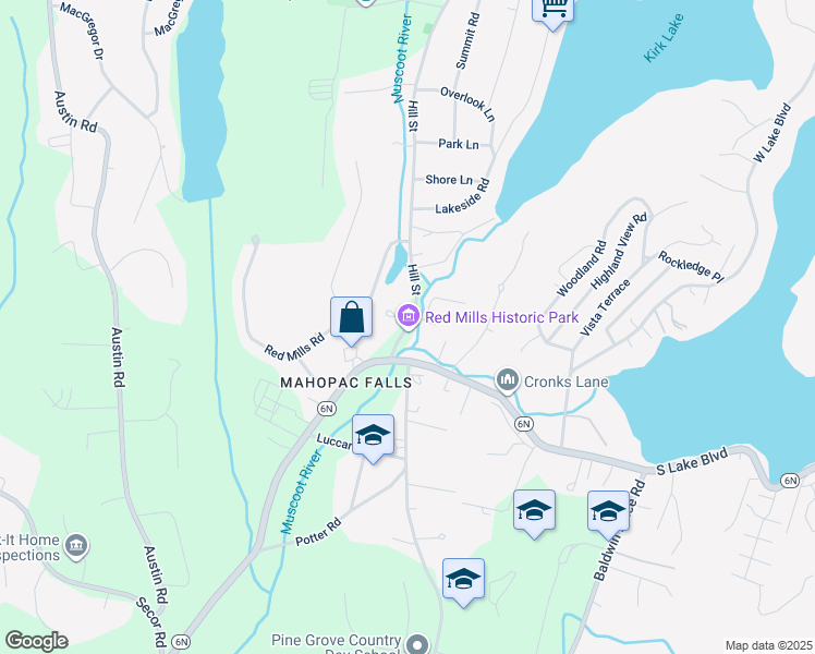 2 Hill Street, Mahopac NY Walk Score