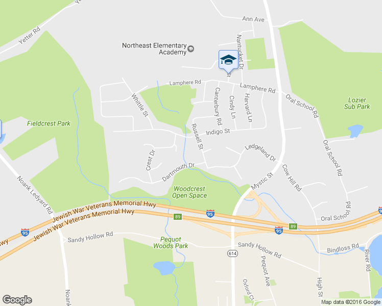 map of restaurants, bars, coffee shops, grocery stores, and more near 20 Dartmouth Dr in Groton