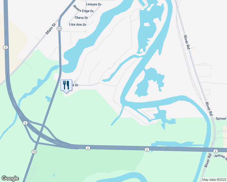 map of restaurants, bars, coffee shops, grocery stores, and more near 1237 Wheeler Drive in Huron