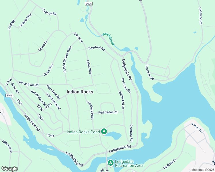 map of restaurants, bars, coffee shops, grocery stores, and more near 79 Wild Turkey Circle in Lake Ariel