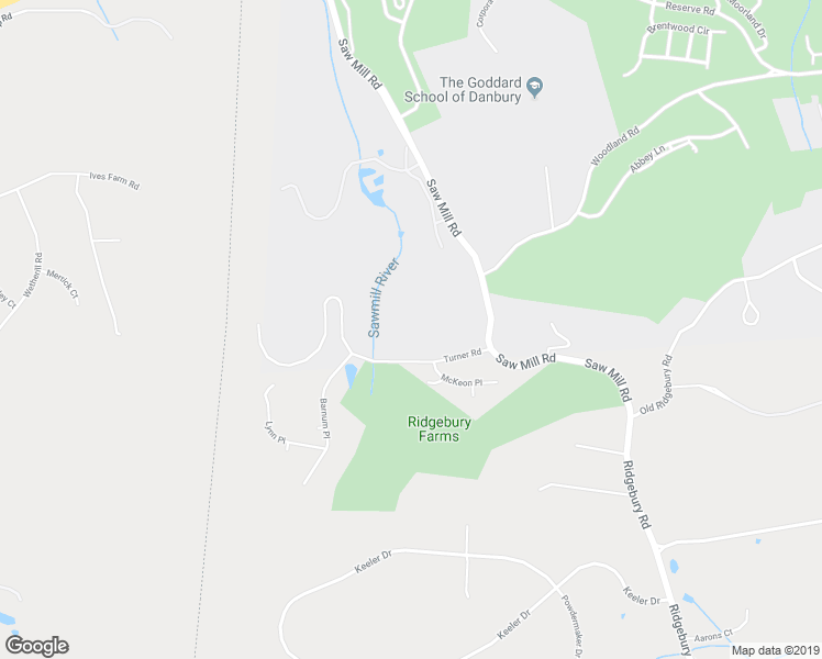 map of restaurants, bars, coffee shops, grocery stores, and more near 71 Mayfair Square in Danbury