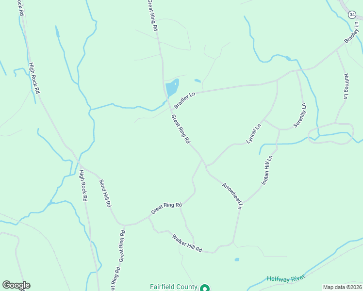 map of restaurants, bars, coffee shops, grocery stores, and more near 56 Great Ring Road in Newtown