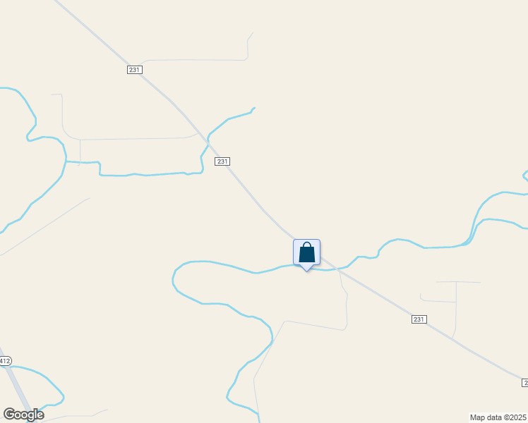 map of restaurants, bars, coffee shops, grocery stores, and more near County Road 231 in Lyman