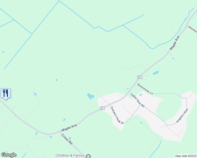 map of restaurants, bars, coffee shops, grocery stores, and more near 178 Maple Avenue in Goshen