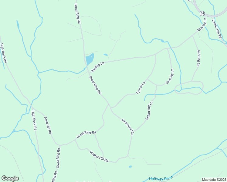 map of restaurants, bars, coffee shops, grocery stores, and more near 59 Great Ring Road in Newtown