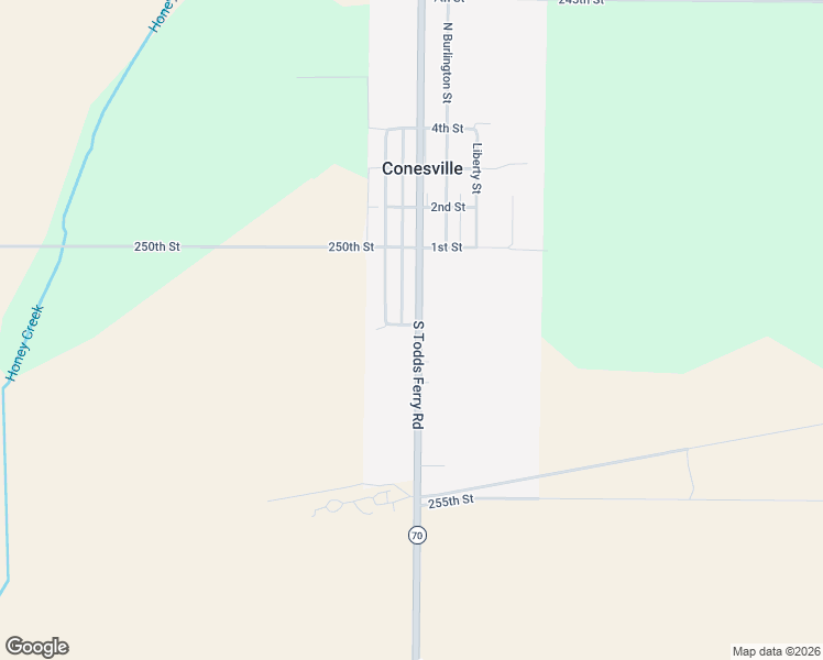 map of restaurants, bars, coffee shops, grocery stores, and more near 301 South Todds Ferry Road in Conesville