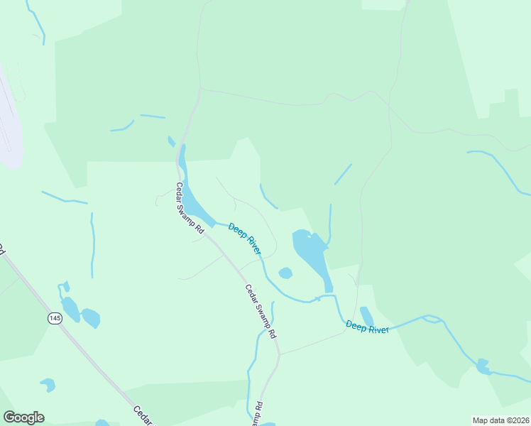 map of restaurants, bars, coffee shops, grocery stores, and more near 56 Shailer Pond Road in Deep River