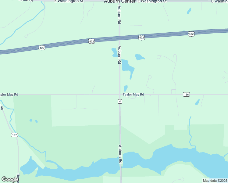 map of restaurants, bars, coffee shops, grocery stores, and more near 10994 Taylor May Road in Chagrin Falls