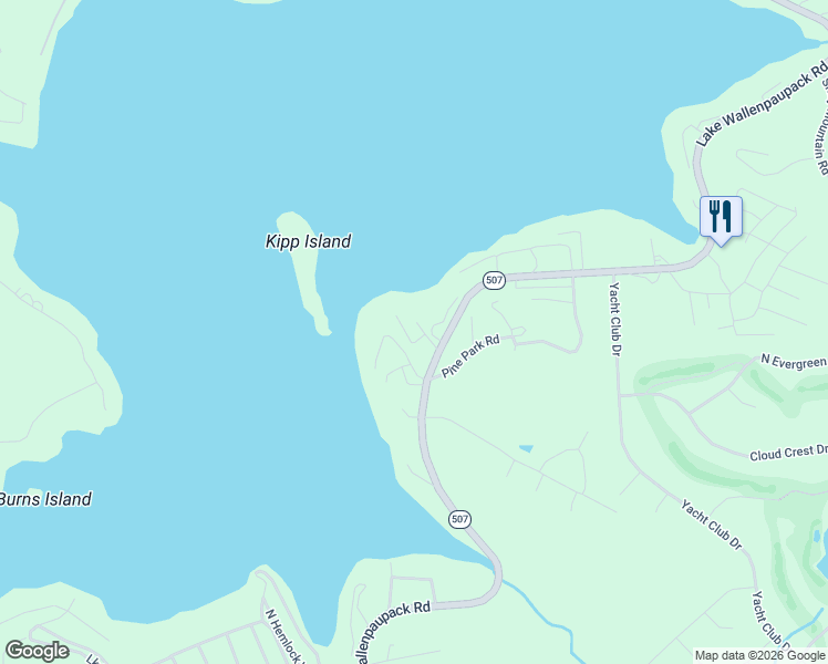 map of restaurants, bars, coffee shops, grocery stores, and more near 110 Memolo Lane in Greentown