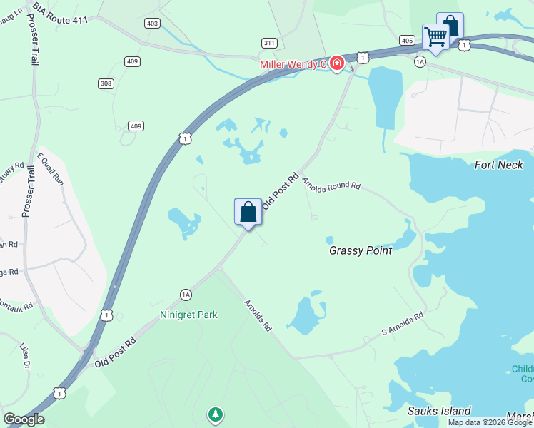 map of restaurants, bars, coffee shops, grocery stores, and more near 4800 Old Post Road in Charlestown