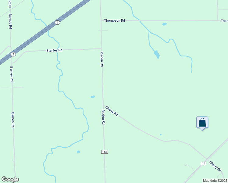 map of restaurants, bars, coffee shops, grocery stores, and more near 7410 Risden Road in Vermilion