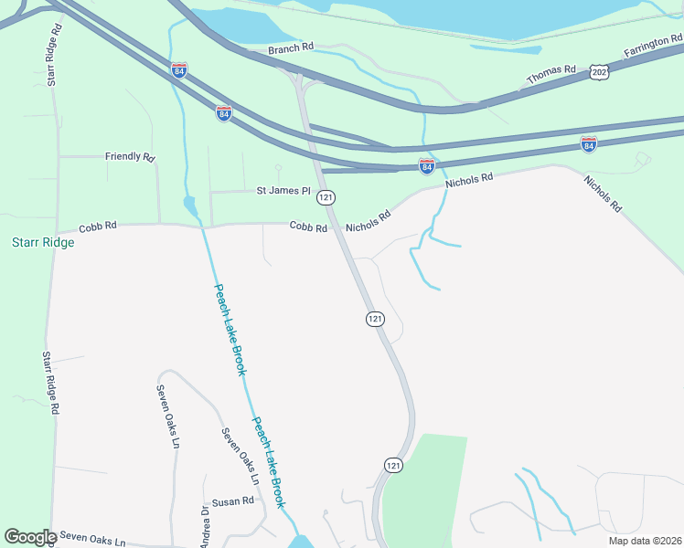 map of restaurants, bars, coffee shops, grocery stores, and more near 99 Peach Lake Road in Brewster