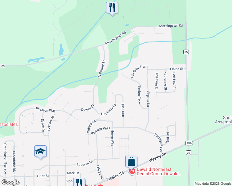 map of restaurants, bars, coffee shops, grocery stores, and more near 1302 Troon Court in Auburn