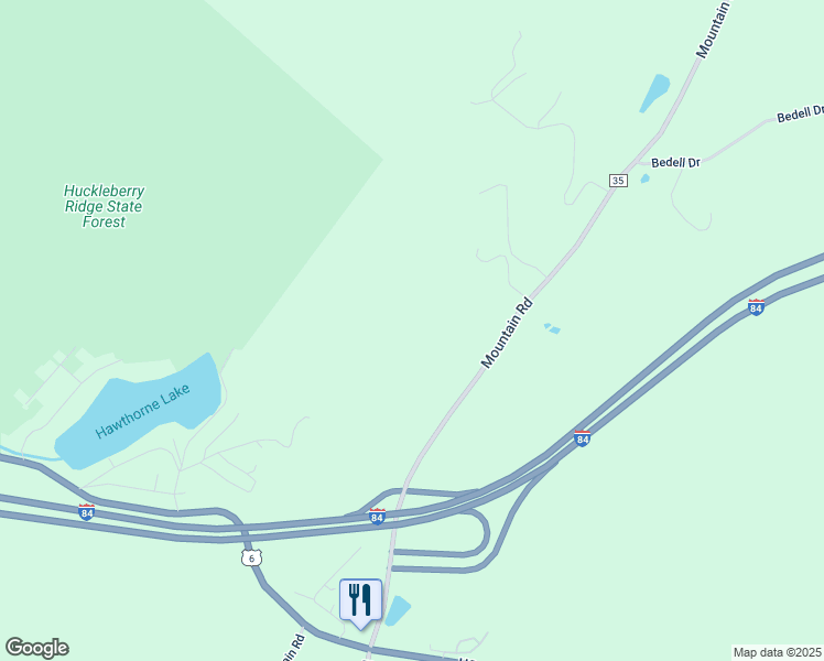 map of restaurants, bars, coffee shops, grocery stores, and more near 783 Mountain Road in Port Jervis