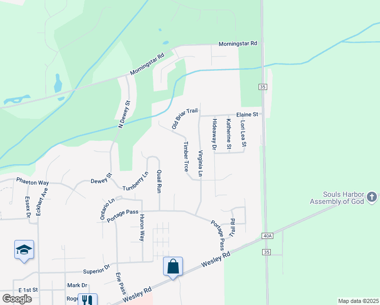 map of restaurants, bars, coffee shops, grocery stores, and more near 1224 Timber Trce in Auburn