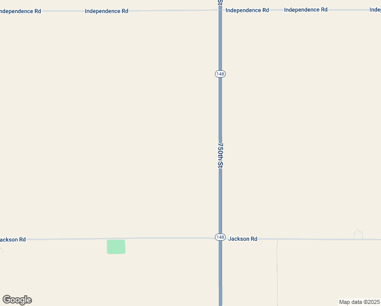 map of restaurants, bars, coffee shops, grocery stores, and more near 58577 750th Street in Anita