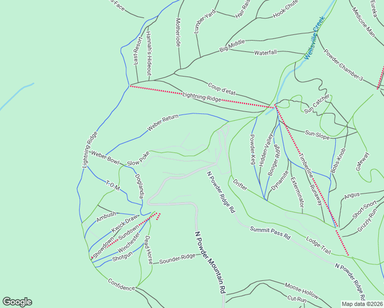map of restaurants, bars, coffee shops, grocery stores, and more near 6809 East 6725 North in Eden