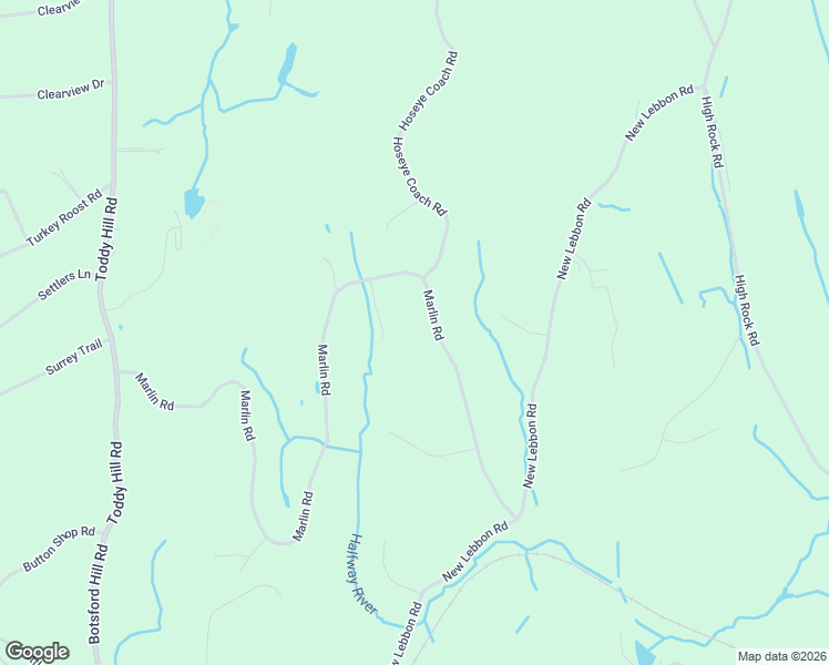 map of restaurants, bars, coffee shops, grocery stores, and more near 68 Marlin Road in Newtown