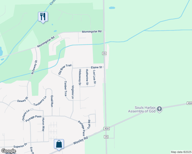map of restaurants, bars, coffee shops, grocery stores, and more near 1314 Lori Lea Street in Auburn