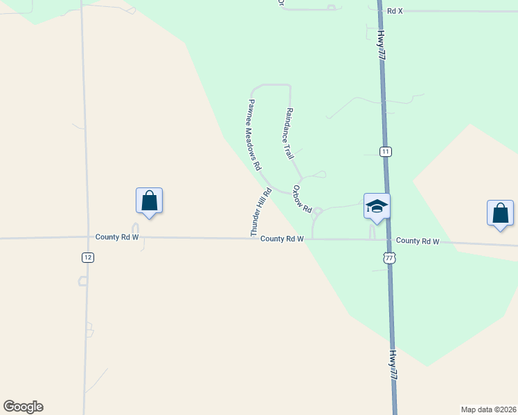 map of restaurants, bars, coffee shops, grocery stores, and more near 2606 Thunder Hill Road in Fremont