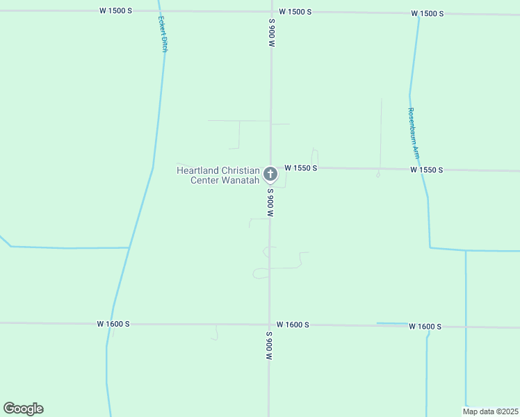 map of restaurants, bars, coffee shops, grocery stores, and more near 15572 South 900 West in Wanatah