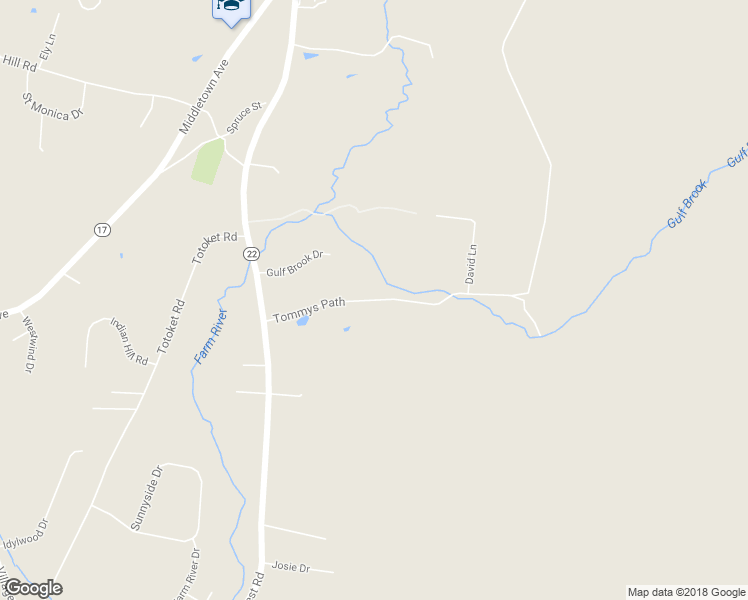 map of restaurants, bars, coffee shops, grocery stores, and more near 1 Tommys Path in Northford